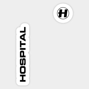 Hospital Records Merch Hospital Records Sticker